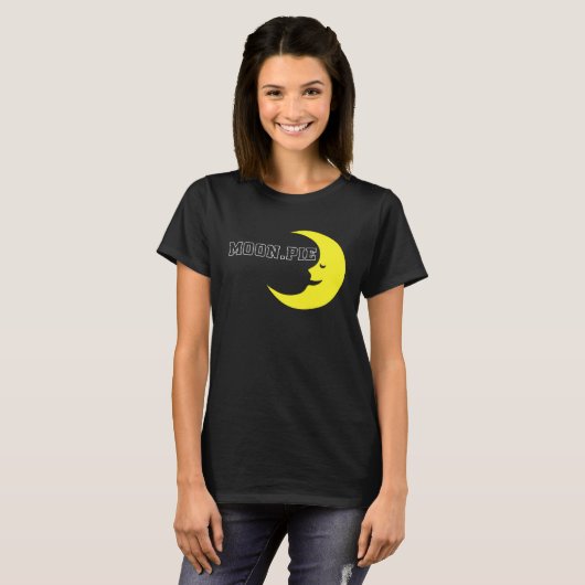 Cute Graphic Tees  Moon Pie Tシャツ (正面フル)