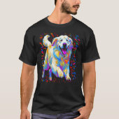 Cute Great Pyrenees Dog Tシャツ (正面)
