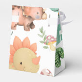 Cute green dinosaur フェイバーボックス (裏面サイド)