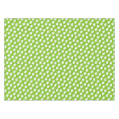 Cute Green Ghost Pattern – Halloween Design テーブルクロス (正面(横))