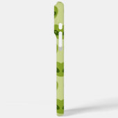 Cute Green Heart-Shaped Alien Head Pattern Case-Mate iPhoneケース (裏面 / 左)