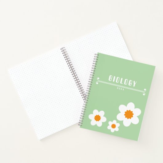 Cute green Notebook ノートブック (内部)