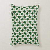 Cute Green Turtle Seamless Pattern | turtle  アクセントクッション (正面(垂直))