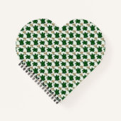 Cute Green Turtle Seamless Pattern | turtle  ノートブック (正面)