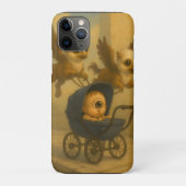Cute Griffins & Baby Cyclops Mythology Fantasy Art Case-Mate iPhoneケース (裏)