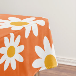 Cute Groovy Daisy Tablecloth テーブルクロス