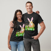 Cute Guinea Pig Easter Day Bunny Egg  Mens Kids Tシャツ (ユニセックス)
