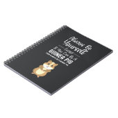 Cute Guinea Pig Gifts Funny Pet Animal Humor Team ノートブック (左側)