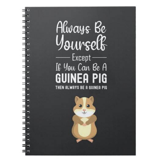 Cute Guinea Pig Gifts Funny Pet Animal Humor Team ノートブック (正面)