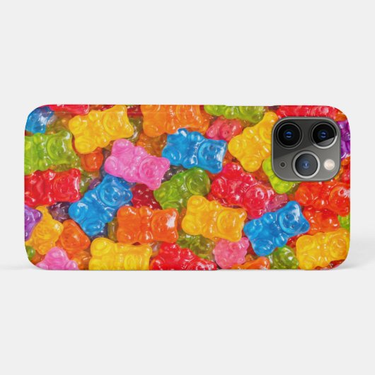 Cute Gummy Bear iPhone Case  Case-Mate iPhoneケース (裏面(横))