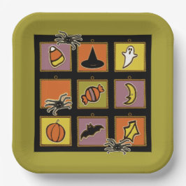 Cute Halloween ペーパープレート