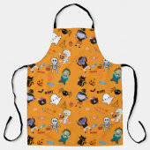 Cute Halloween All-Over Print Apron エプロン (正面)