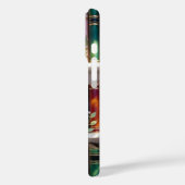 Cute Halloween Bookshelf Phone Case Ghost Pumpkin  Case-Mate iPhoneケース (裏面 / 左)