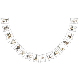 Cute Halloween Bunting Banner バンティングフラッグ