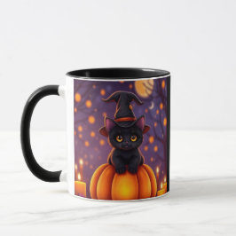 Cute Halloween Cat Mug – Limited Edition 💫 マグカップ