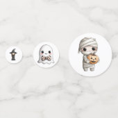 Cute Halloween Characters コンフェッティ (裏面)
