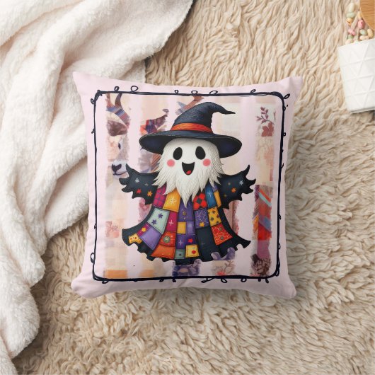 Cute Halloween Decorative Throw Pillow クッション (ブランケット)