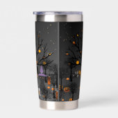 Cute Halloween Drinkware Water Bottle 保温保冷タンブラー (右面)
