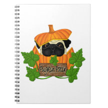 Cute Halloween Fall Pug Pugkin Pumpkin Patch