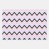 Cute Halloween Ghost and Skulls Patterns ラッピングペーパーシート (正面3)