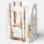 Cute Halloween Ghost Pumpkin Baby Shower フェイバーボックス (オープン)