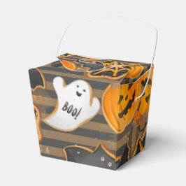 CUTE HALLOWEEN GHOSTS BATS SPIDER WEBS PUMPKINS フェイバーボックス