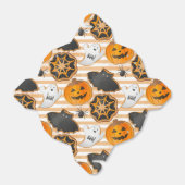 CUTE HALLOWEEN GHOSTS BATS SPIDER WEBS PUMPKINS フェイバーボックス (折り畳みなし)