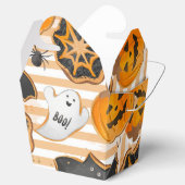 CUTE HALLOWEEN GHOSTS BATS SPIDER WEBS PUMPKINS フェイバーボックス (オープン)