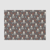 Cute Halloween Ghosts Lace - Rust 薄葉紙 (正面)