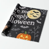Cute Halloween Gift Wrap ラッピングペーパー (アンロールド)