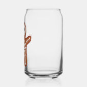 Cute Halloween Gingerbread Skeleton Cookie ガラス缶 (右)