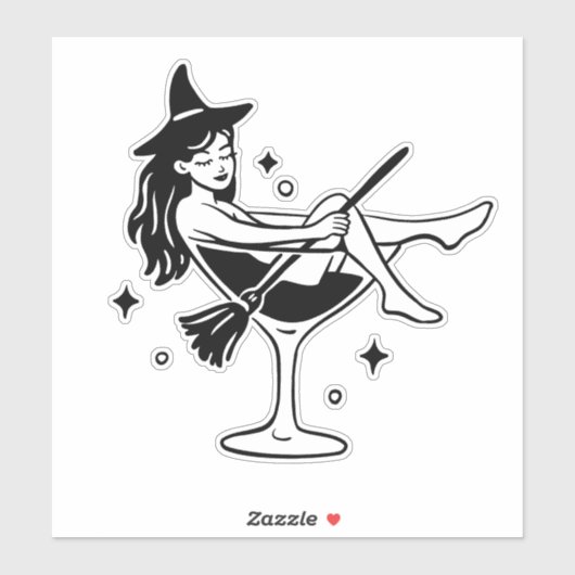 Cute Halloween Girl Sticker – Fun Spooky Design fo シール (シート)