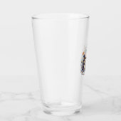 Cute Halloween Hedgehogs Costume タンブラーグラス (右)