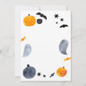 Cute Halloween Invitation | Kids & Family 招待状 (裏面)