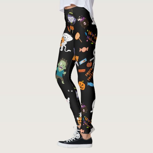 Cute Halloween Leggings  レギンス (左)