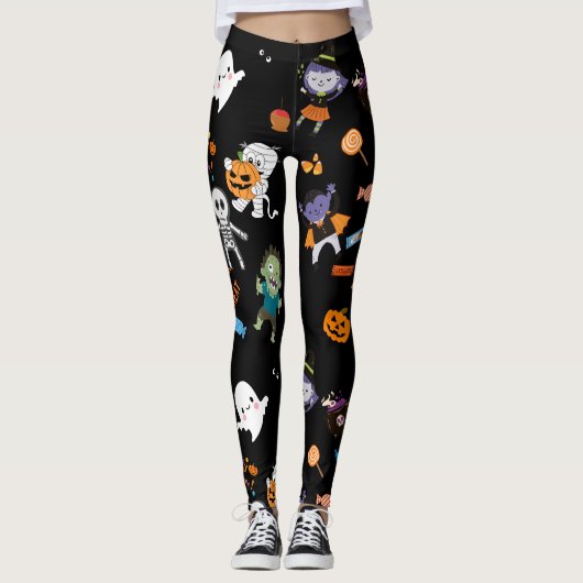 Cute Halloween Leggings  レギンス (正面)