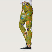 Cute Halloween Leggings レギンス (左)