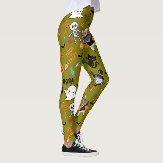 Cute Halloween Leggings レギンス (右)
