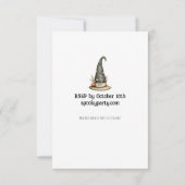 Cute Halloween Little Boo Bash Party 招待状 (裏面)