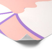 Cute Halloween Party Invitation ポスター (角)