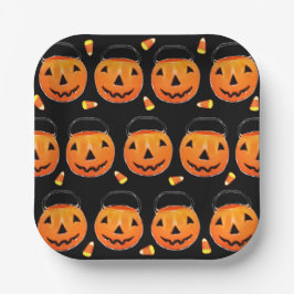 Cute Halloween Party Paper Plates ペーパープレート