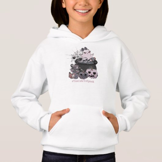 Cute Halloween Personalized Hoodie (正面)