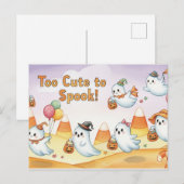 Cute Halloween Postcard ポストカード (正面/裏面)