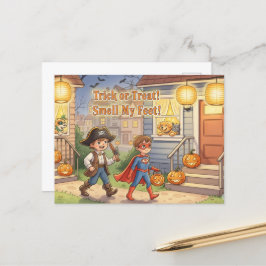 Cute Halloween Postcard ポストカード