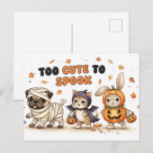 Cute Halloween Postcard ポストカード (正面/裏面)