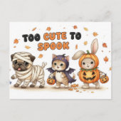 Cute Halloween Postcard ポストカード (正面)