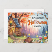 Cute Halloween Postcard ポストカード (正面/裏面)