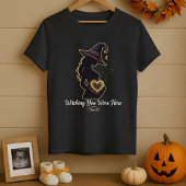 Cute Halloween Pregnancy Witching You Were Here  Tシャツ