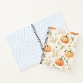 Cute Halloween Pumpkin Ghost ノートブック (内部)
