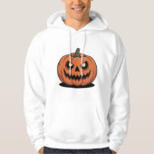 Cute Halloween Pumpkin Graphic Hoodie パーカ (正面)